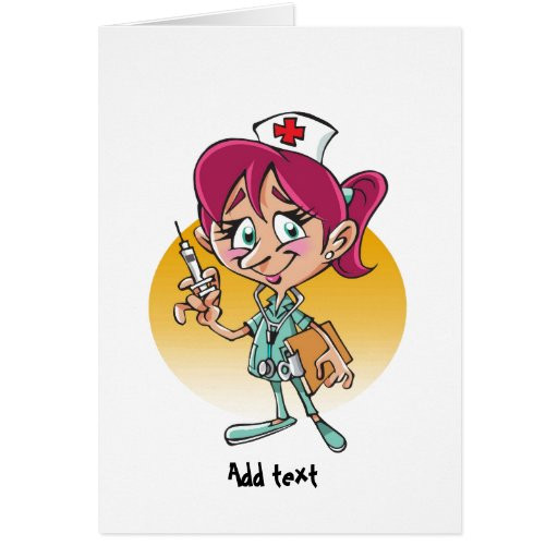 Slutty Blonde Nurse Cartoon