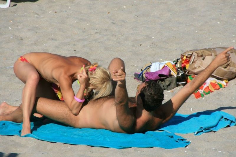nude beach swingers cum
