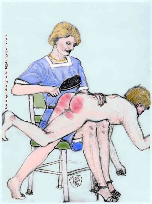 sex after spanking art