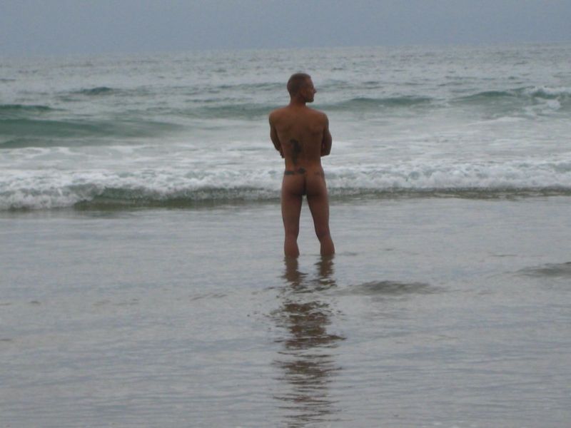 bikini bottomless topless beach