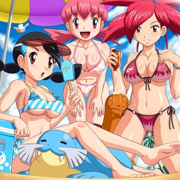 sexy anime big boobs bikini