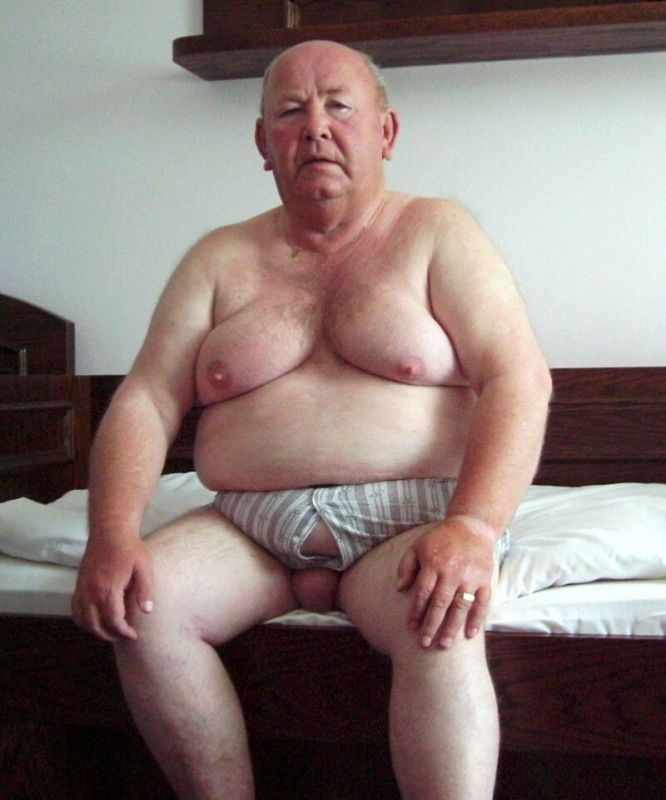 big dick older men nude