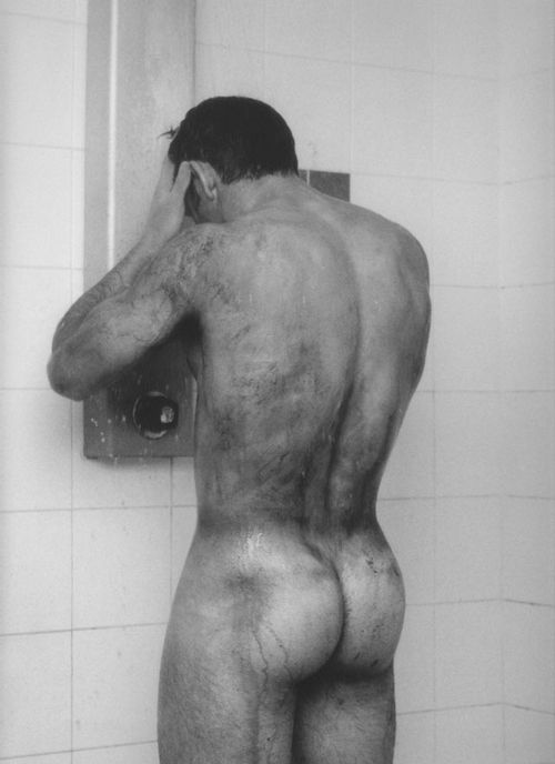 hung in shower