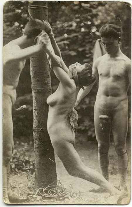 vintage retro woman nude