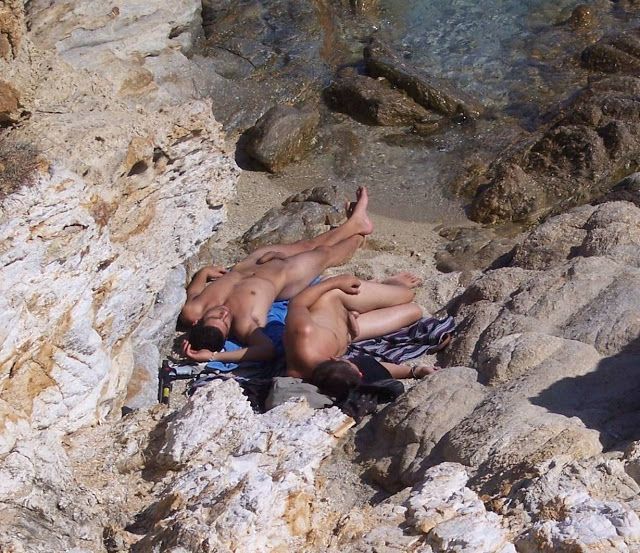 nude beach erection couple fuck
