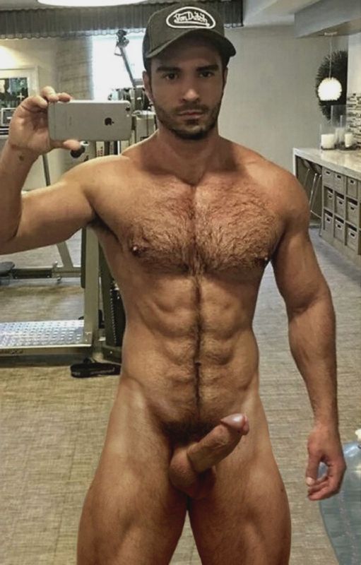 sexy hairy muscle gay