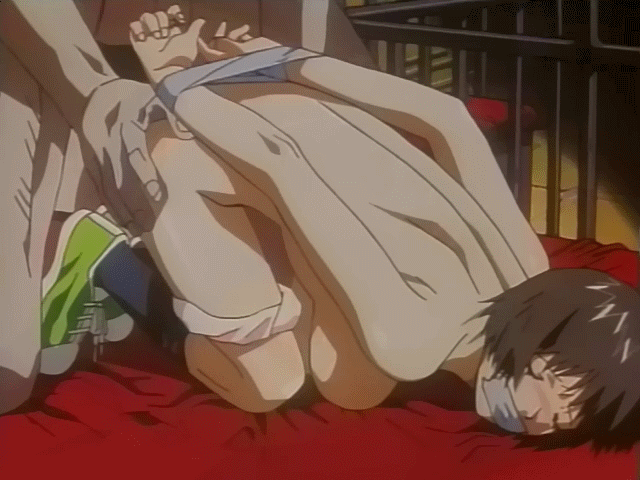 Anime Bondage Porn Gif - Anime Hentai Forced Anal Bondage With Tape