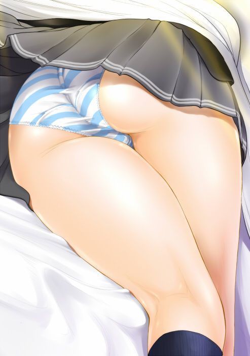 sexy anime panty ass gif
