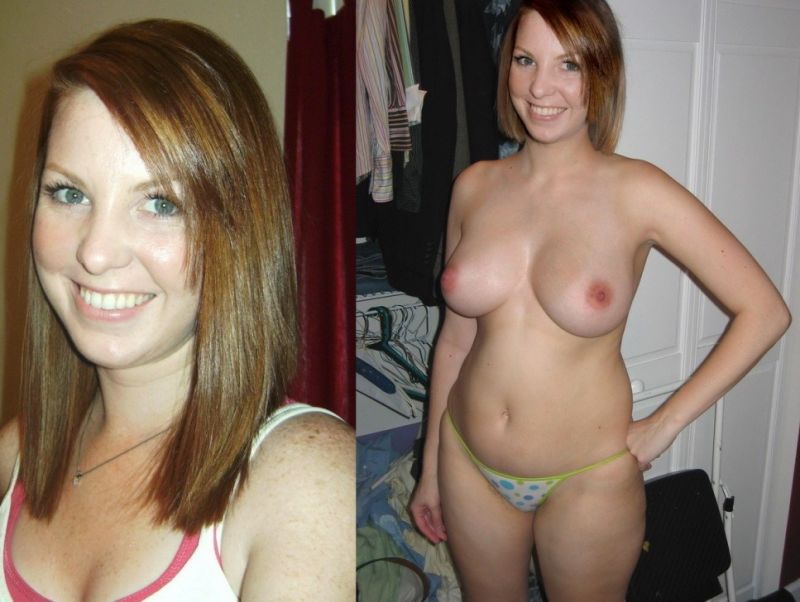 natural breasts redhead