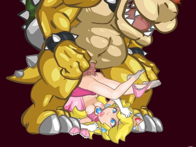 peach and bowser funny