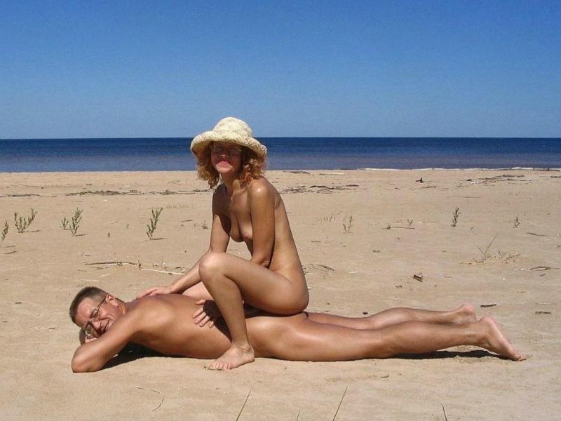 hard penis at nude beach