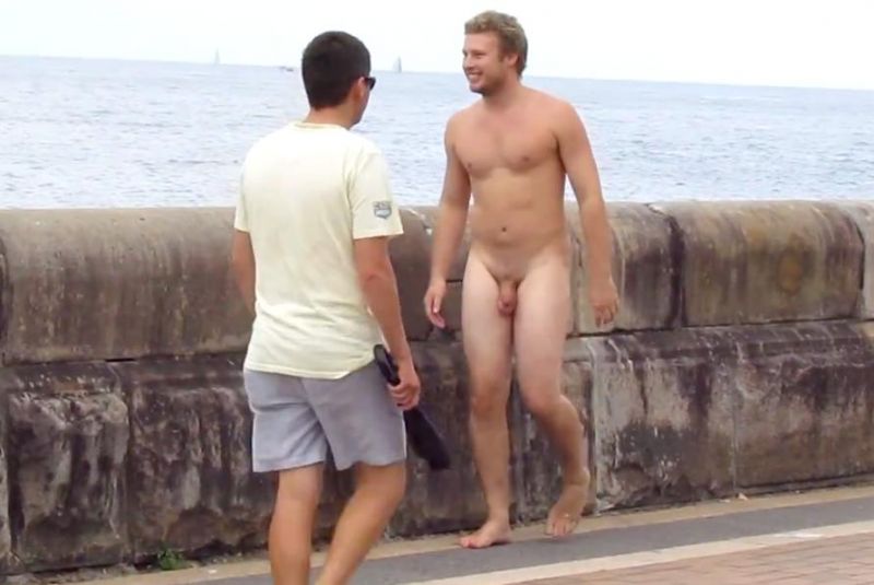 only nude beach guy