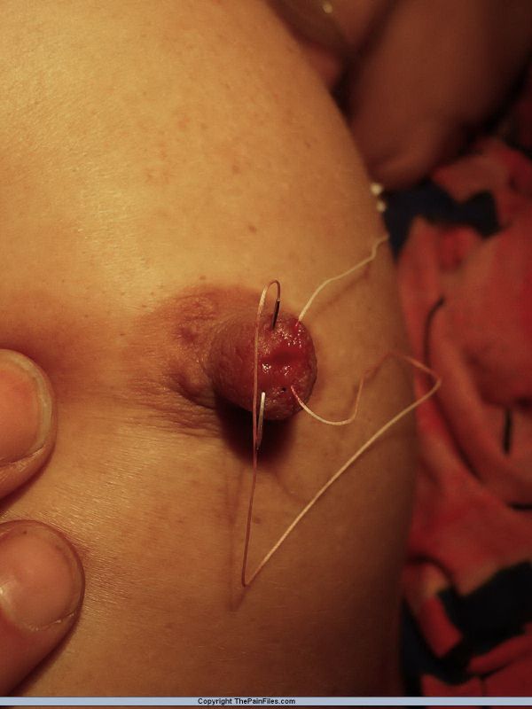female nipple bondage