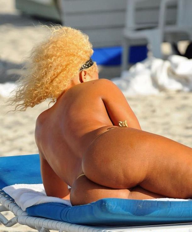 naked big boobs nude beach gif