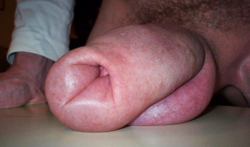 mature guy with hard on