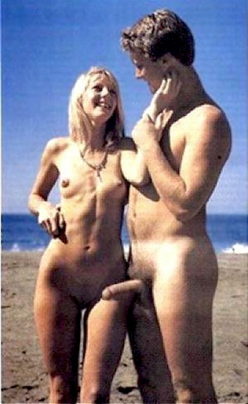 beach couple huge dick