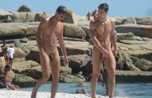 nude beach huge dick compilation
