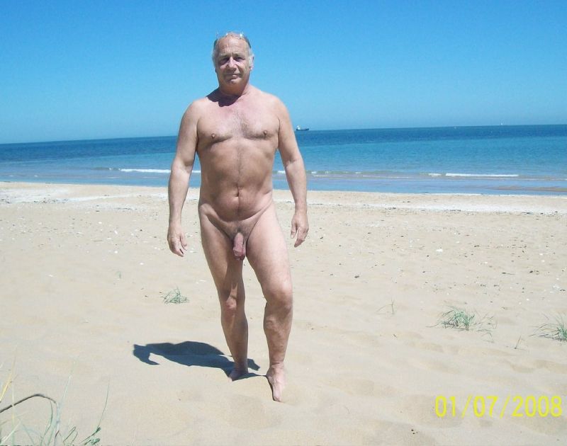 male nude beach gif