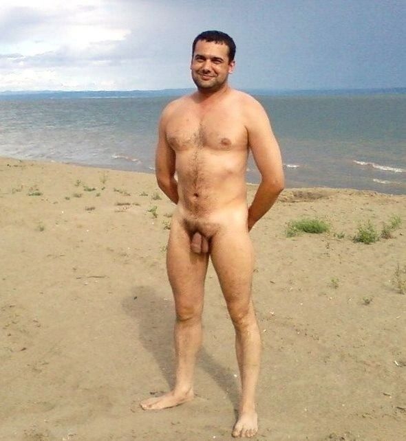 guys nude beach cum gif
