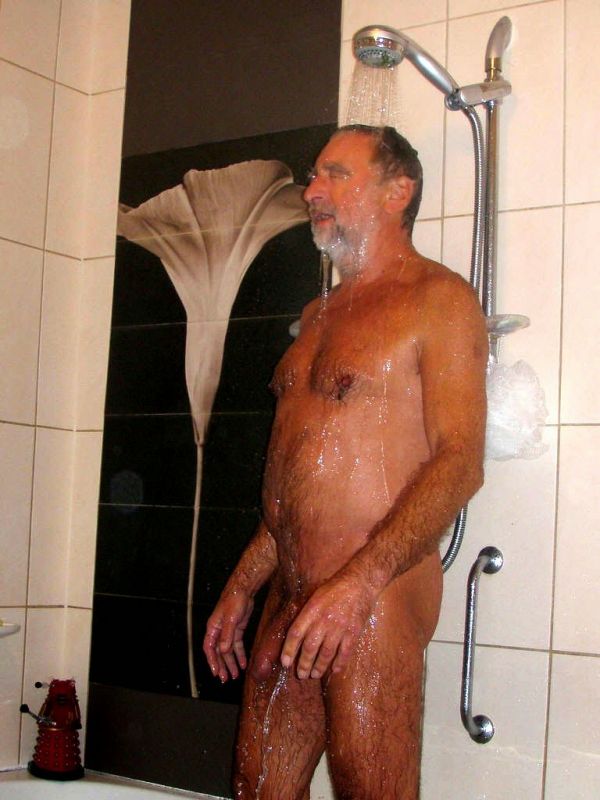 hot guy in shower nude