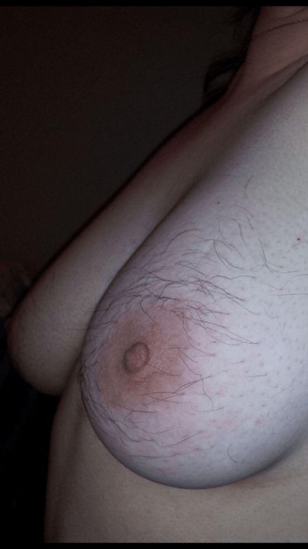 women with hairy breasts nipples