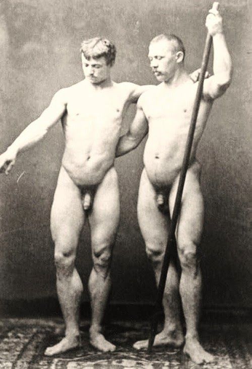 vintage hairy gay men naked gif