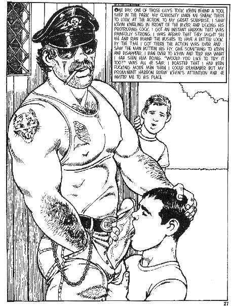 gay men bondage comics