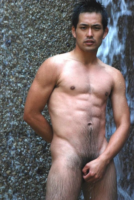 naked hairy man male nude