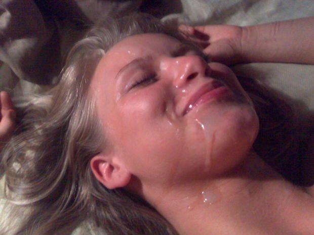 redhead creampie facial