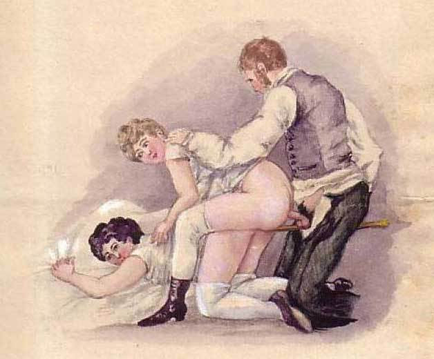 vintage erotica erotic art blowjob
