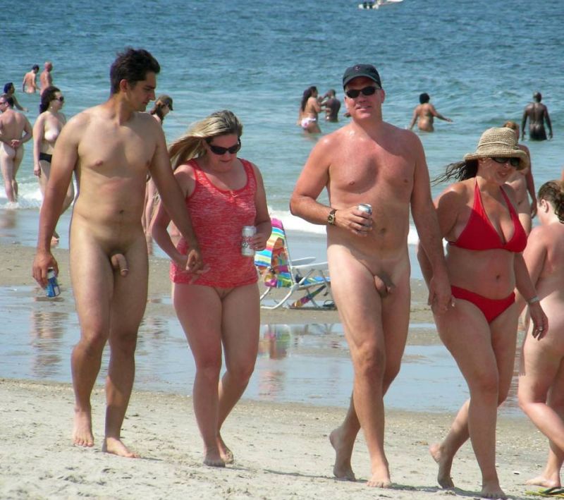 ladyboy nude beach erection