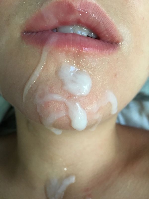 animated blowjob cum in mouth close up