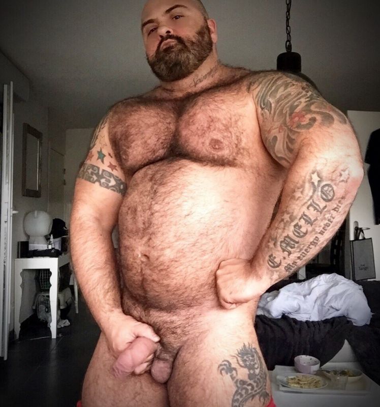 real hairy men nude