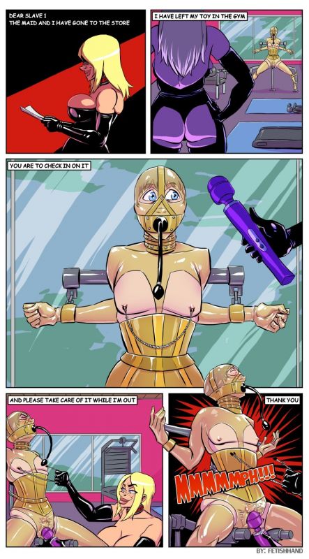 Cartoon Bdsm Hentai - Latex Bondage Hentai Comics - Sexdicted