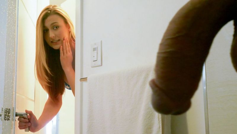 nude shower erection