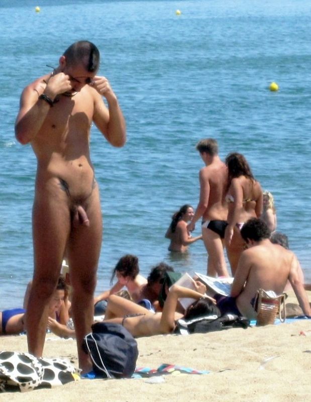 nude beach cock dick gay
