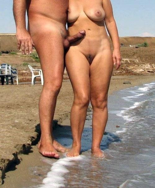 vintage nude beach boner