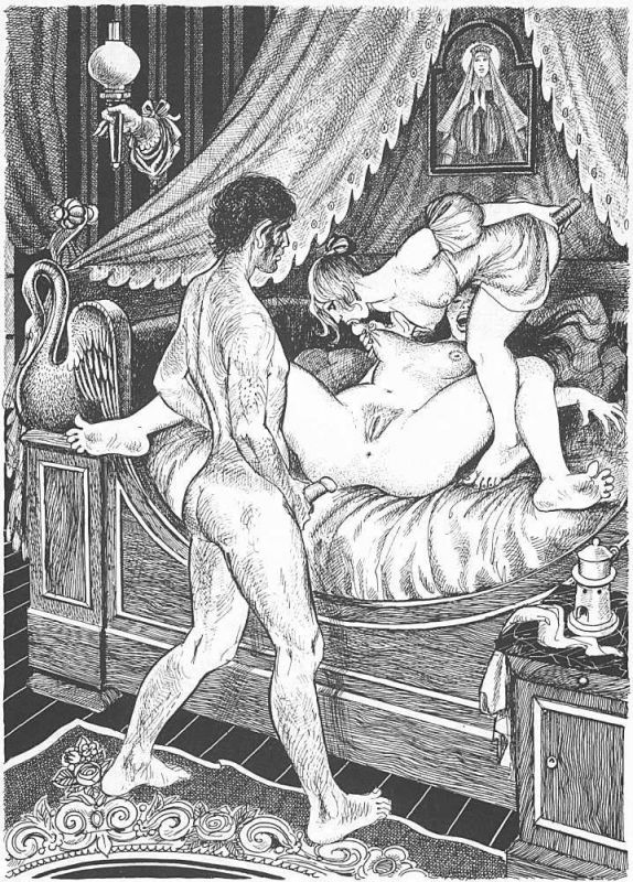 Retro Erotic Drawings - Sexdicted