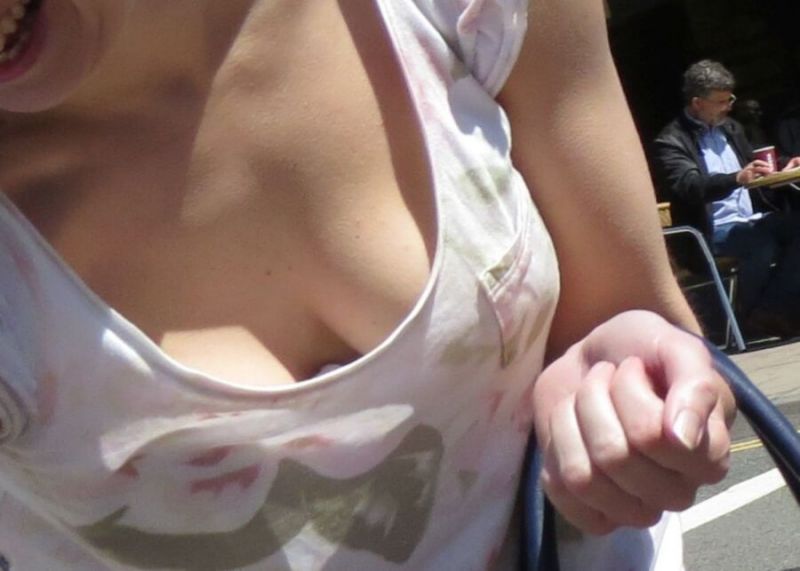 big boob milf cleavage
