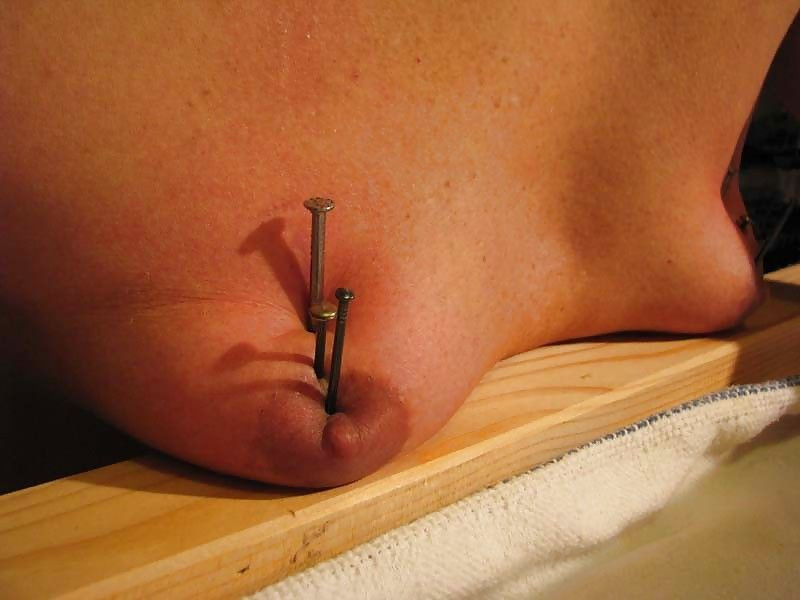 mature amateur breast bondage