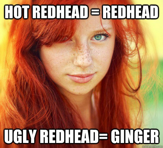 hot redhead bent over