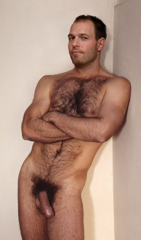 most hairy nude men