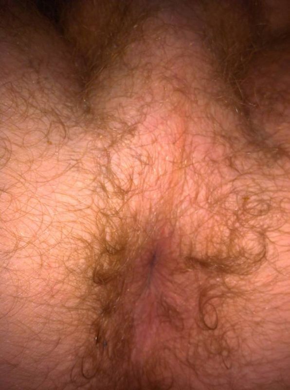 standing hairy pussy close up