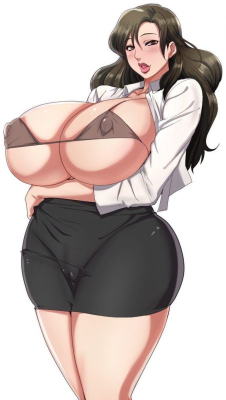 anime big boobs shower