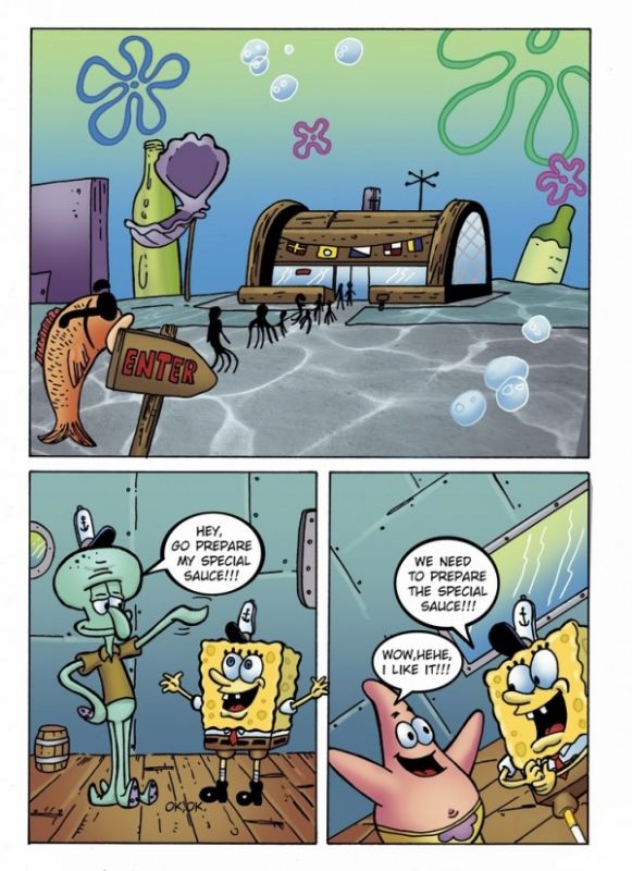 spongebob squarepants comic book 2