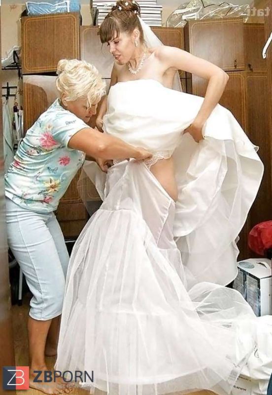 bride after wedding dress