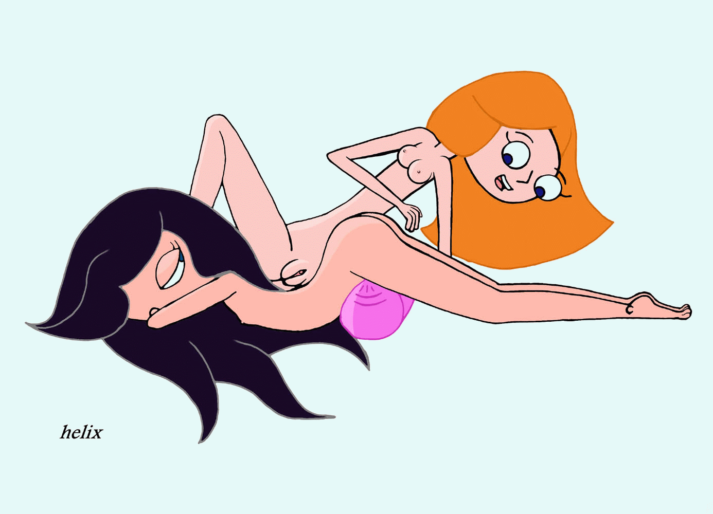 phineas and ferb candace midriff