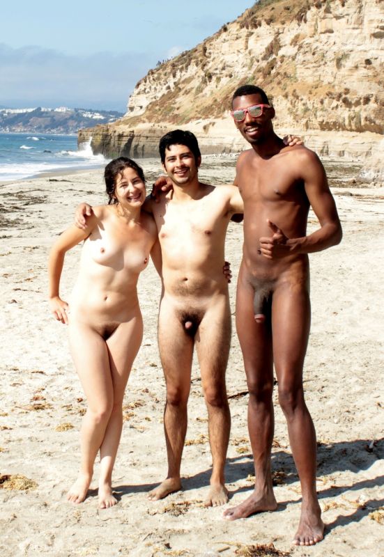 nude beach cum jack off
