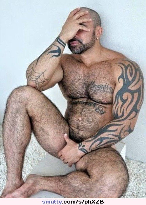 sexy hairy muscle