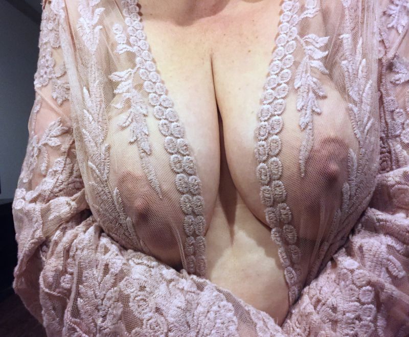 women in open nipple dresses